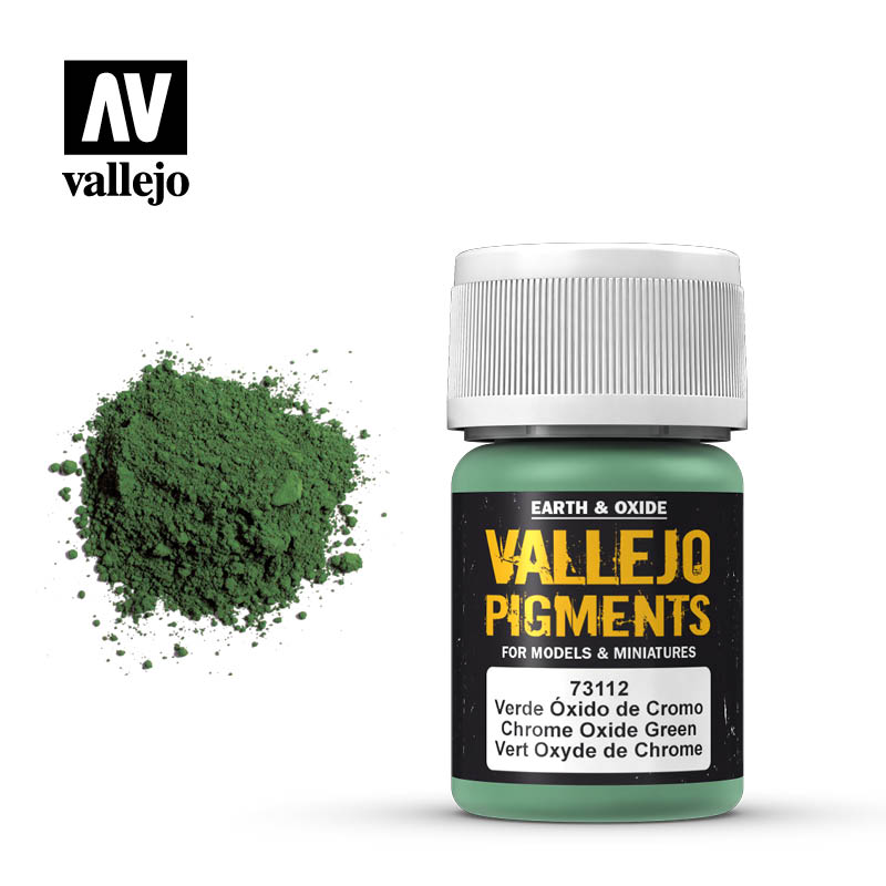 Vallejo - Pigments - Chrome Oxide Green 35ml