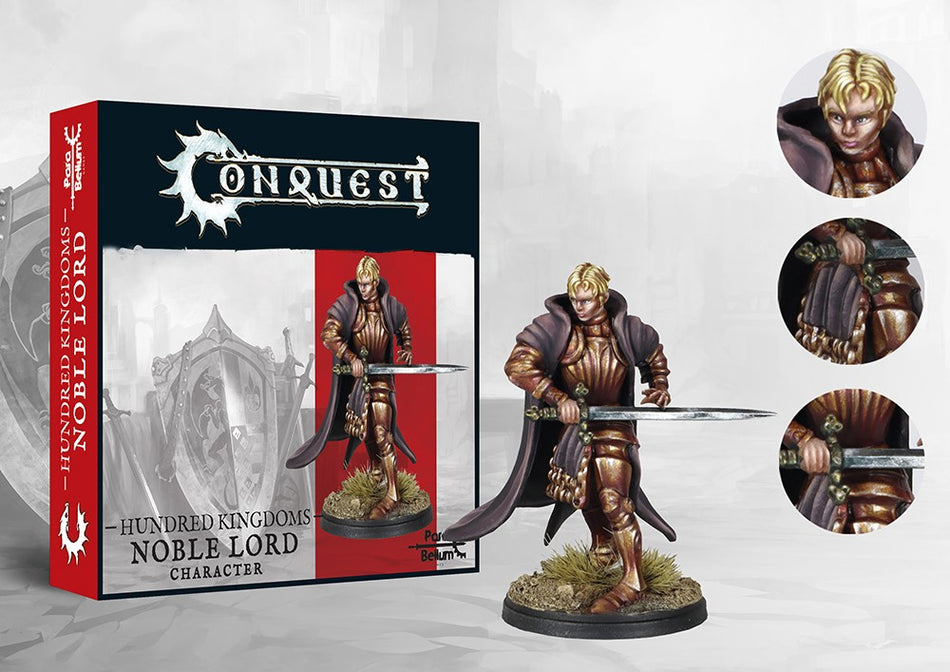 Conquest: Hundred Kingdoms - Noble Lord (Infantry, Plastic)