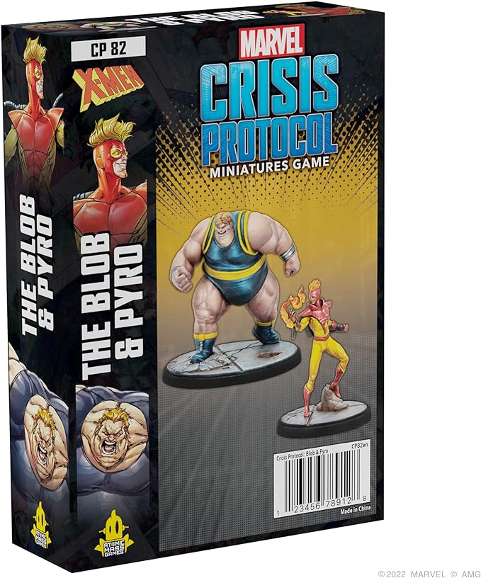 Marvel Crisis Protocol The Blob & Pyro Character Pack