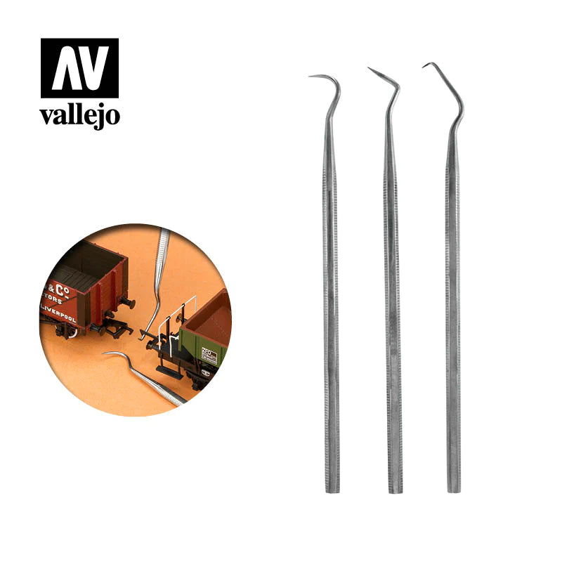 Vallejo - Stainless Steel Probes x3
