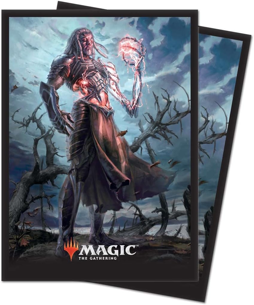 M19 Deck Protector sleeves Tezzeret, Artifice Master for Magic 80ct