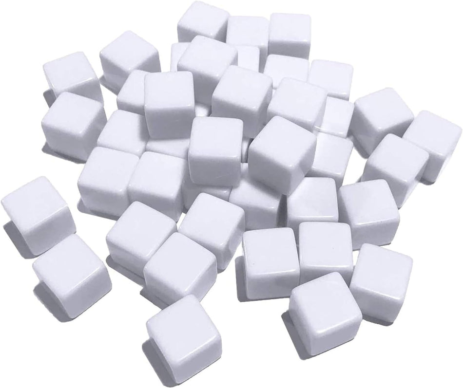 Blank White Dice