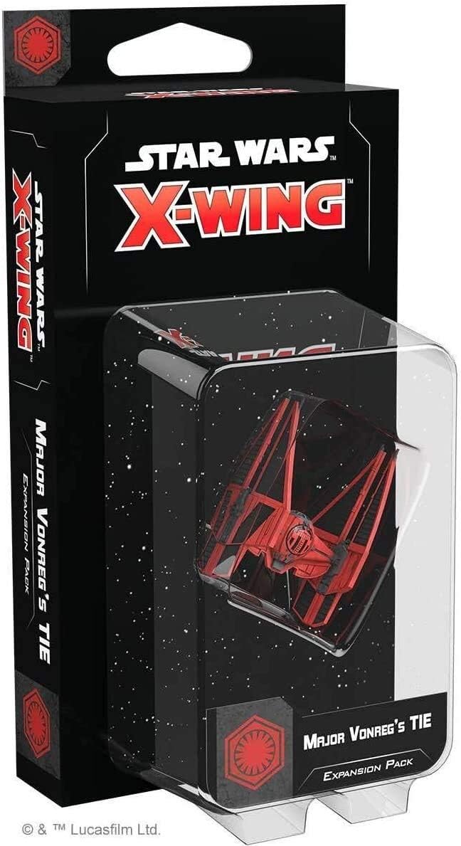 Star Wars X-Wing 2nd Edition Major Vonreg's Tie Expansion Pack