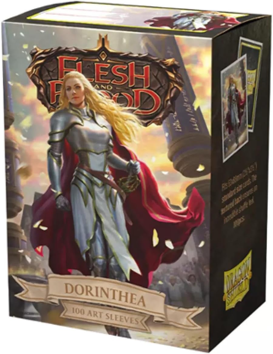 Dragon Shield Art - Flesh and Blood Dorinthea Ironsong, Matte - 100Ct Sleeves