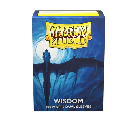 Dragon Shield Sleeves -  Dual Matte Wisdom - 100Ct