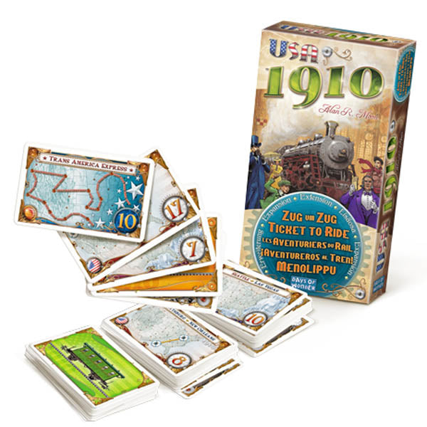 Ticket To Ride USA 1910 Expansion
