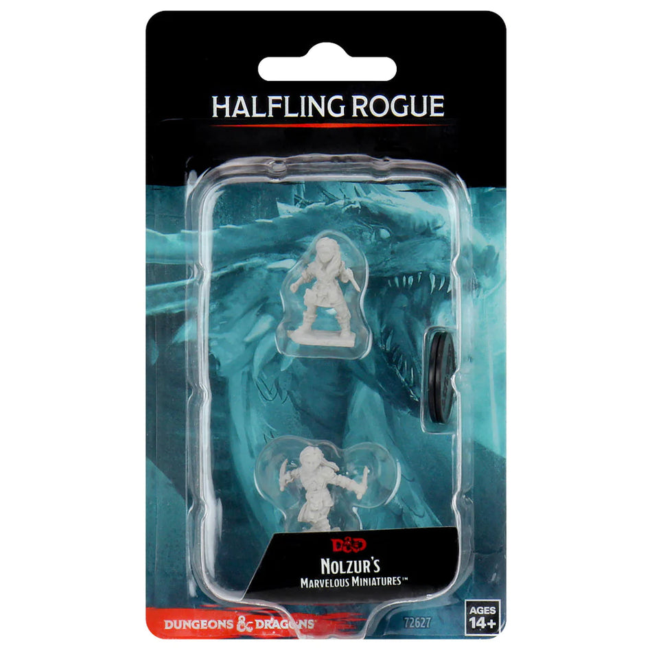 D&D Nolzur's Marvelous Miniatures: Halfling Female Rogue (Unpaint)