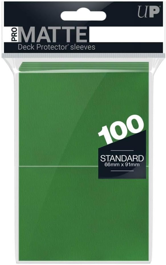 Ultra Pro Pro-Matte - Green Standard Deck Protectors 100ct
