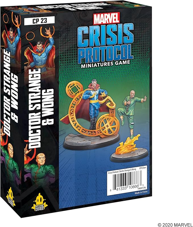 Marvel Crisis Protocol Doctor Strange and Wong Character Pack