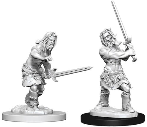 Pathfinder Battles Deep Cuts: Human Male Barbarian