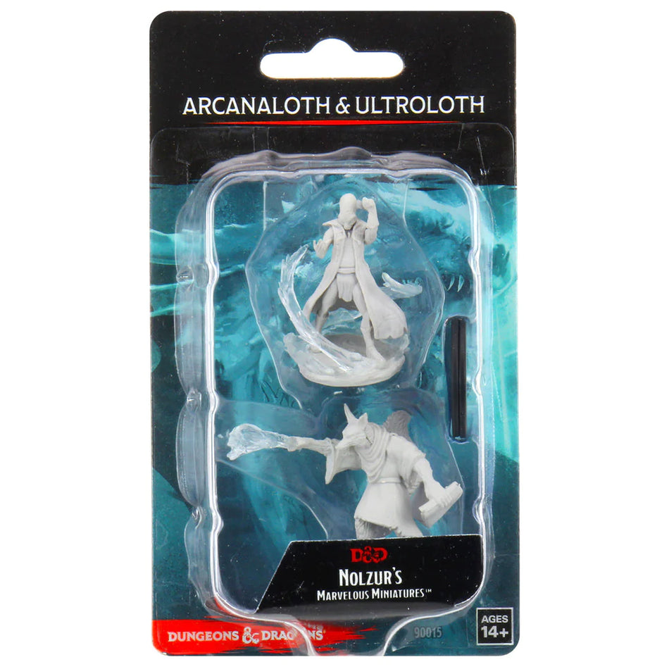 D&D Nolzur's Marvelous Miniatures: Arcanaloth & Ultroloth (Unpaint)