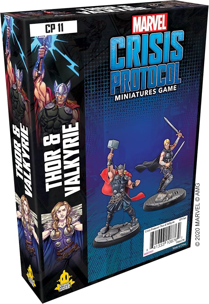 Marvel Crisis Protocol Thor & Valkyrie Character Pack