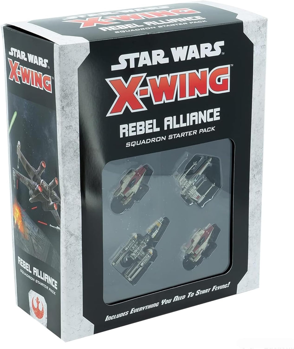 Star Wars X-Wing Rebel Alliance Squadron Starter Pack