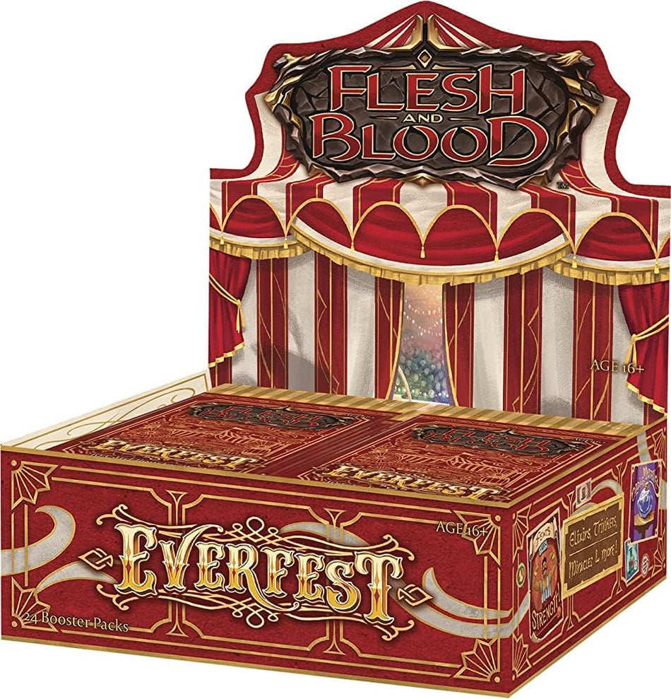 Flesh and Blood: Everfest Booster Display