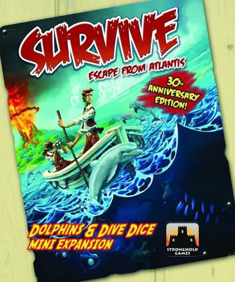 Survive Escape From Atlantis: Dolphins and Dive Dice Mini Expansion