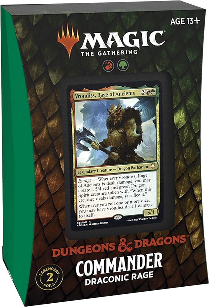 Magic: The Gathering - Adventures in the Forgotten Realms - Commander Draconic Rage [EN]