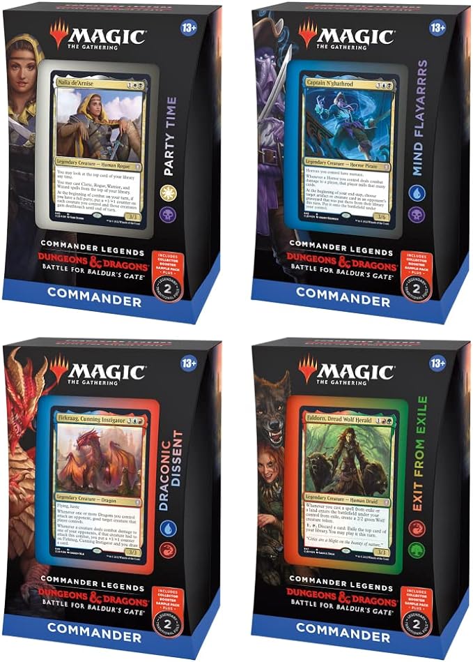 Magic: The Gathering Commander Legends: Battle for Baldur's Gate Commander Decks [EN]