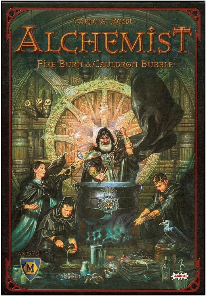 Alchemist: Fire Burn & Cauldron Bubble