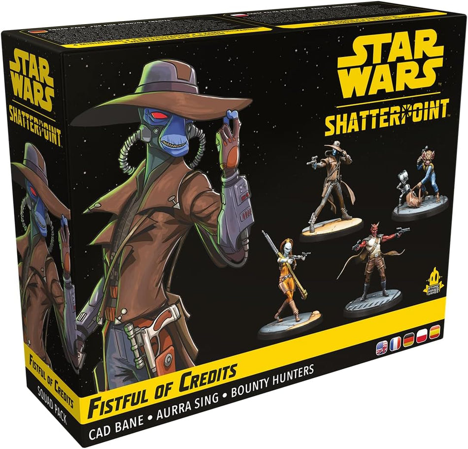 Star Wars Shatterpoint Fistful Of Credits - CAD Bane Squad Pack