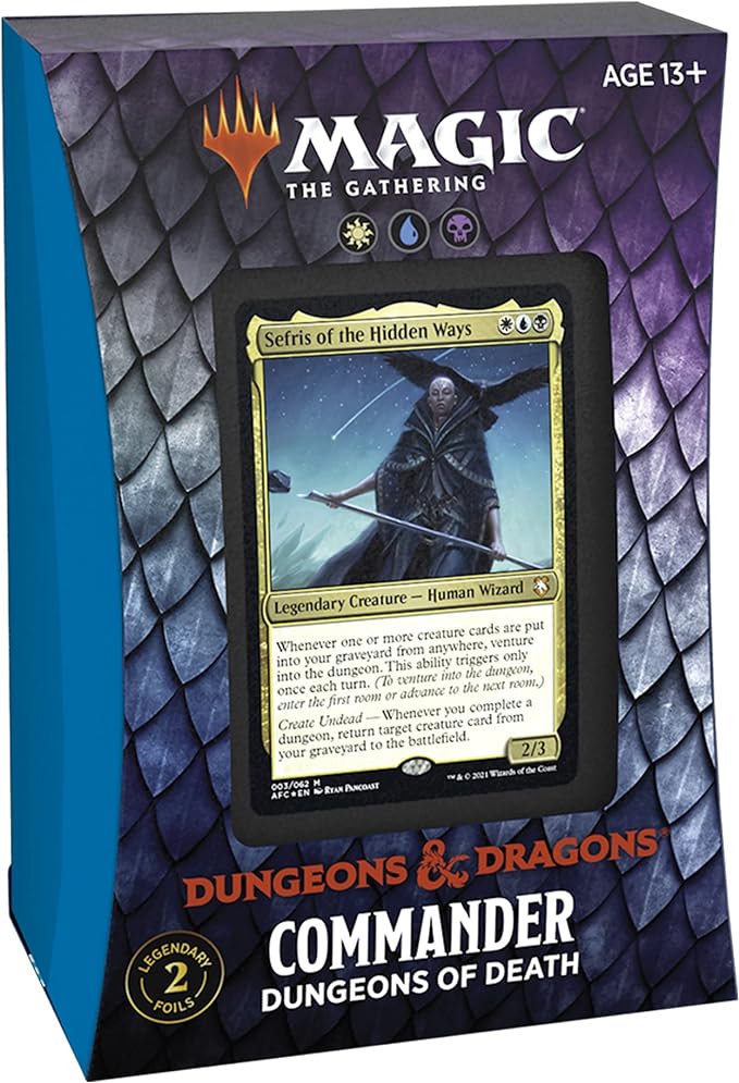 Magic: The Gathering - Adventures in the Forgotten Realms - Commander Dungeons of Death [EN]