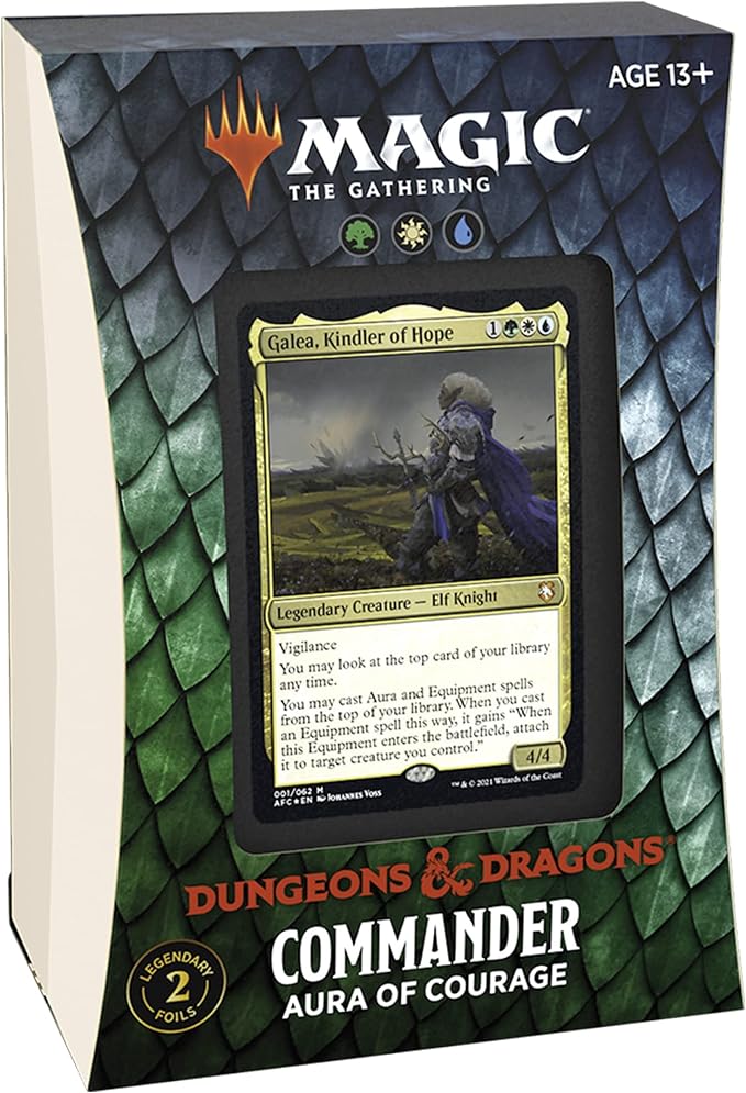 Magic: The Gathering - Adventures in the Forgotten Realms - Commander Aura of Courage