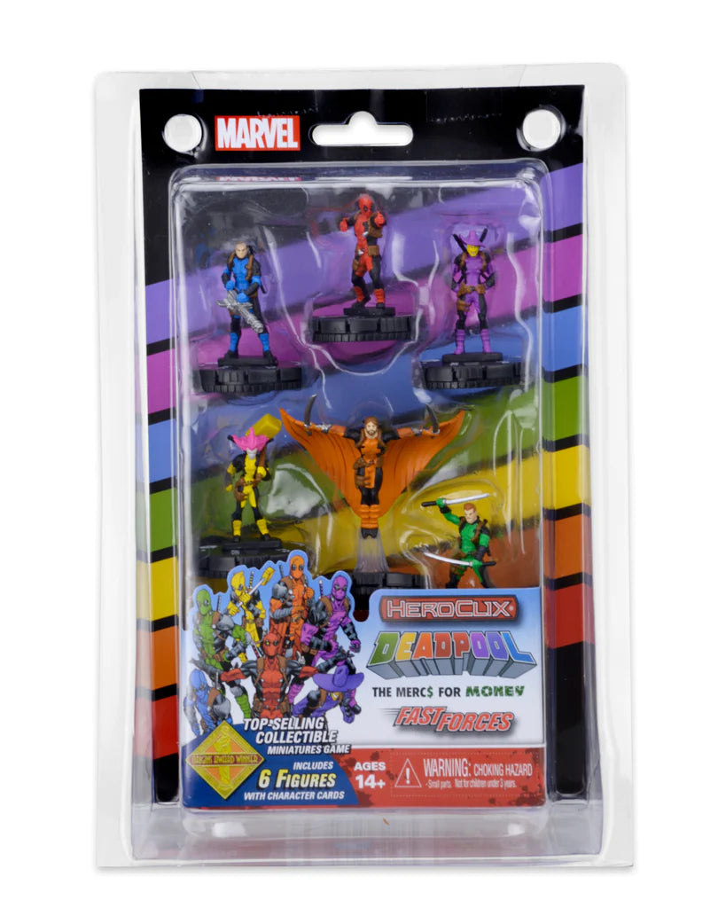 Marvel HeroClix: Deadpool and the Mercs 4 Money Fast Forces