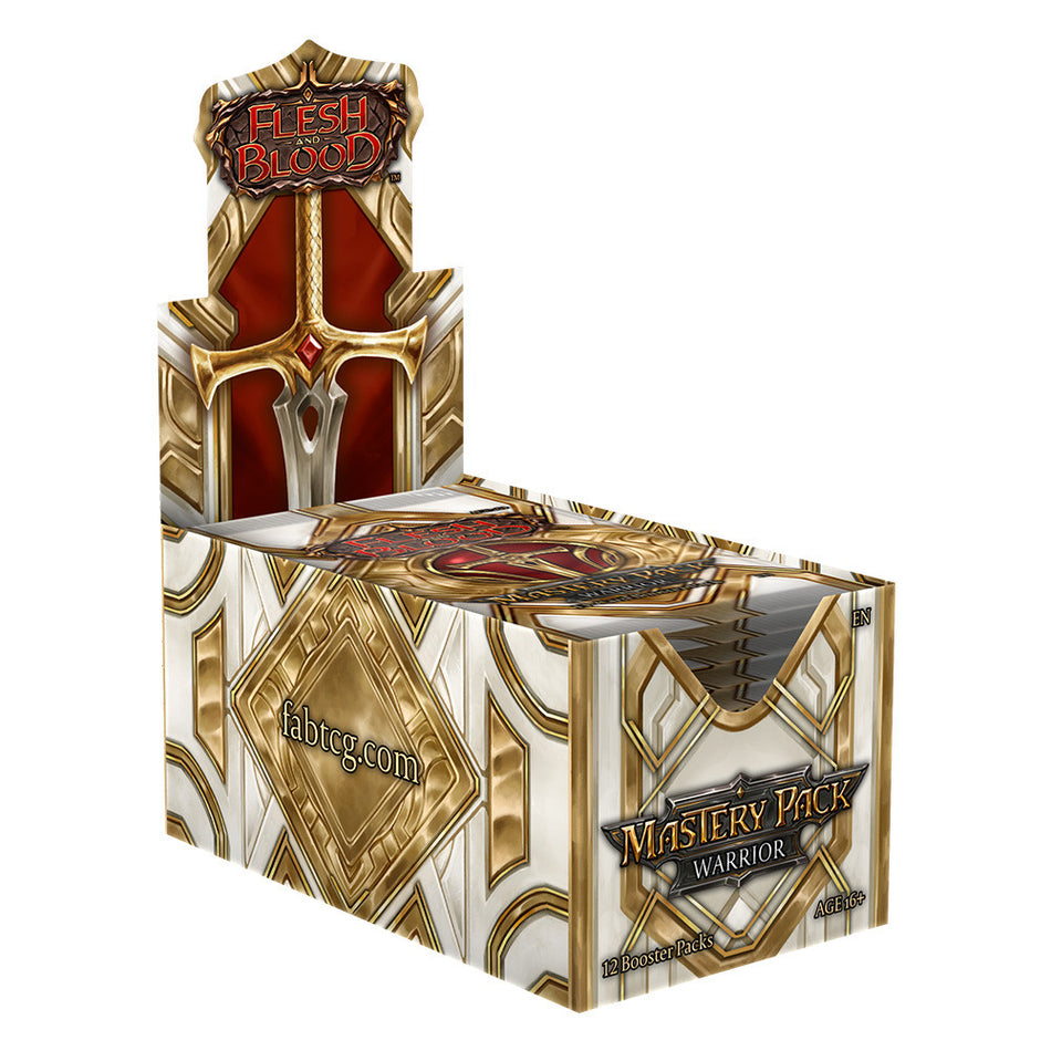 [PRE ORDER] Flesh and Blood - Mastery Pack Warrior Booster Box