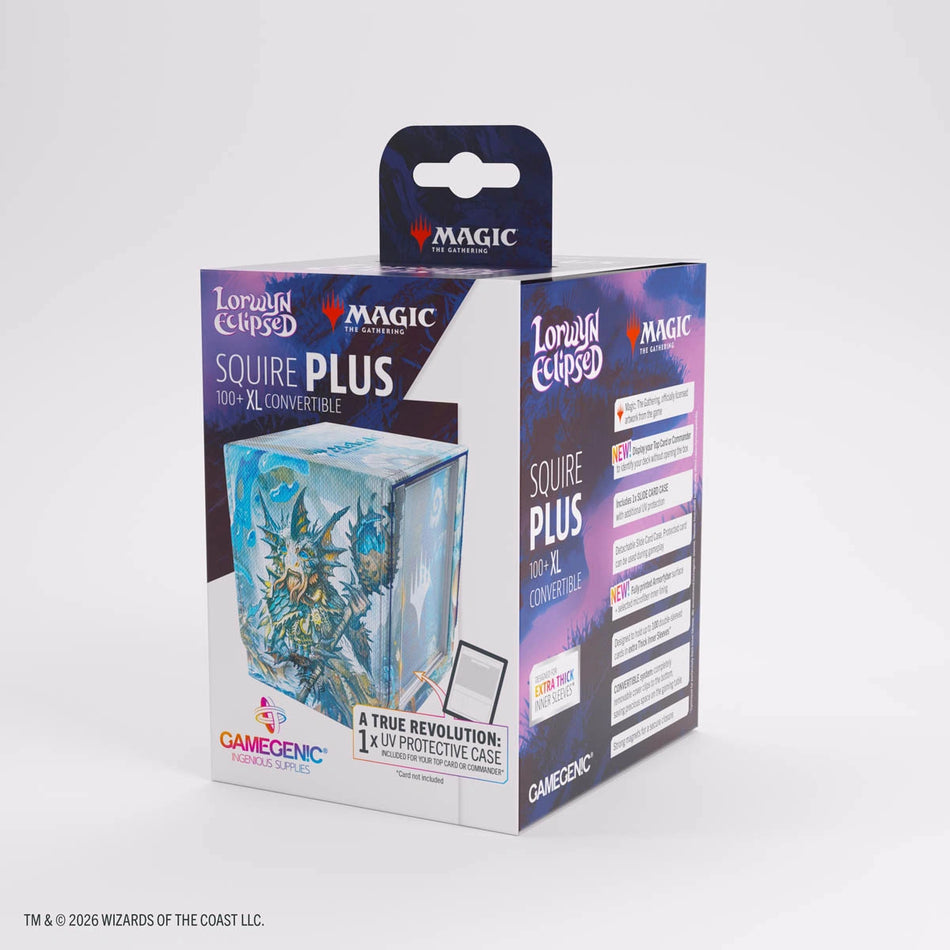 GameGenic - Magic: The Gathering SQUIRE PLUS 100+ XL - Sygg, Wanderwine Wisdom / Sygg, Wanderbrine Shield