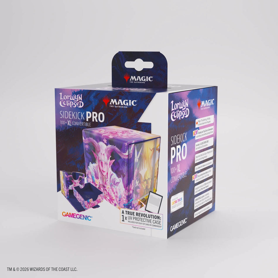 GameGenic - Magic: The Gathering SIDEKICK PRO 100+ XL - Morcants Loyalist / Dawnhand Eulogist