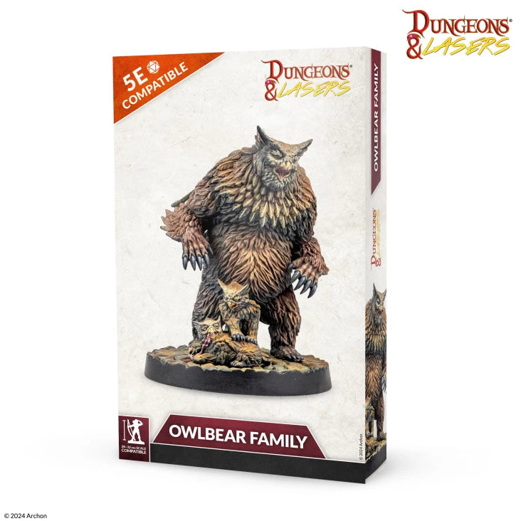 Dungeon & Leser - Owlbear Family