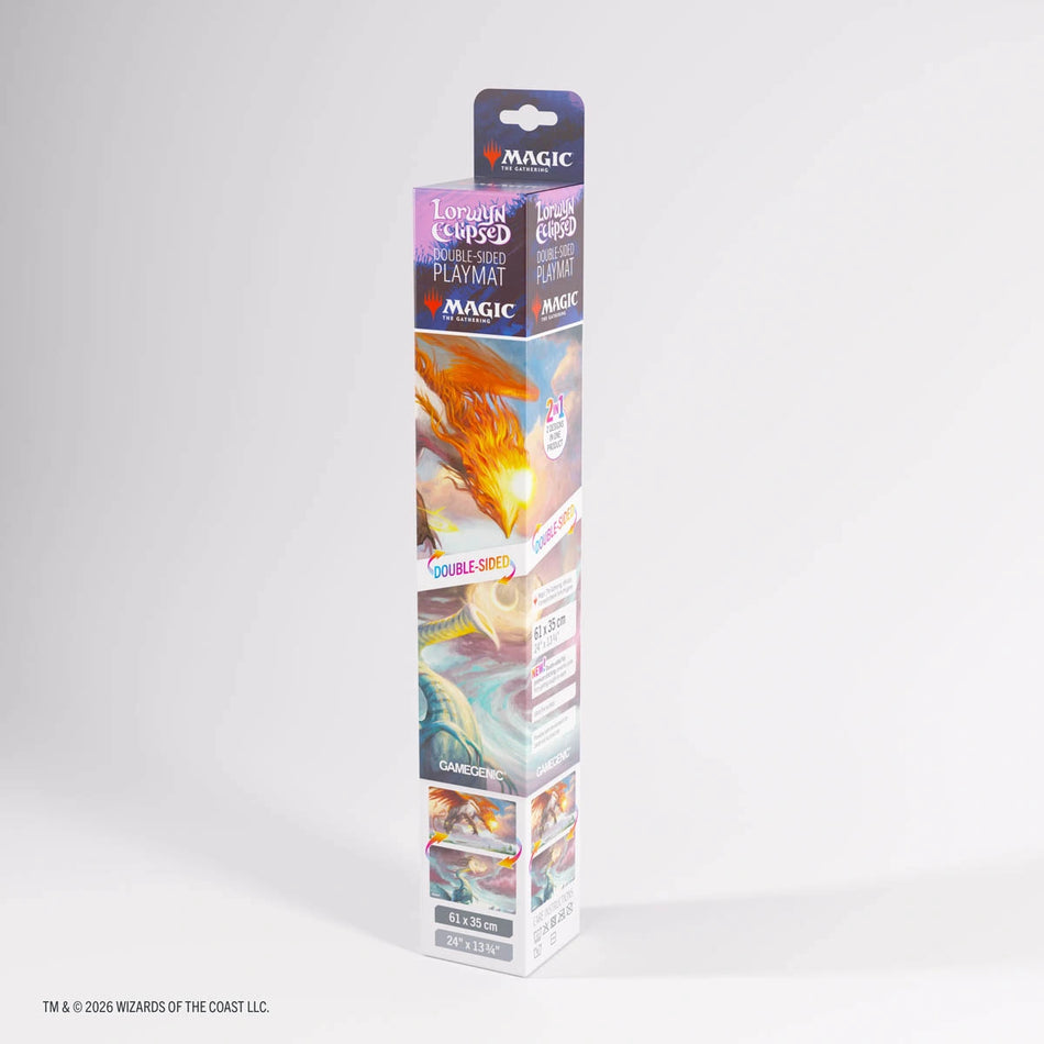 GameGenic - Magic: The Gathering DOUBLE-SIDED PLAYMAT - EIRDU, CARRIER OF DAWN/ISILU, CARRIER OF TWILIGHT