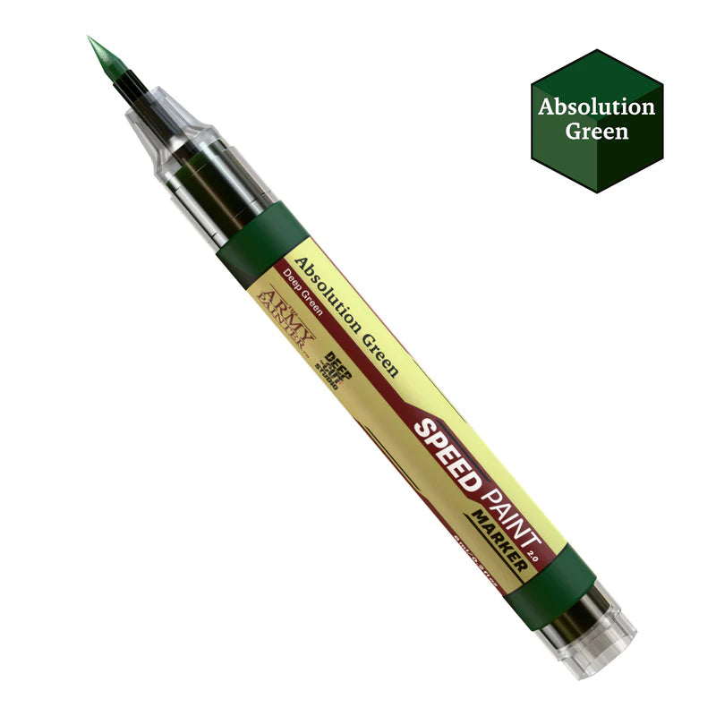Army Painter - Speedpaint Marker: Absolution Green