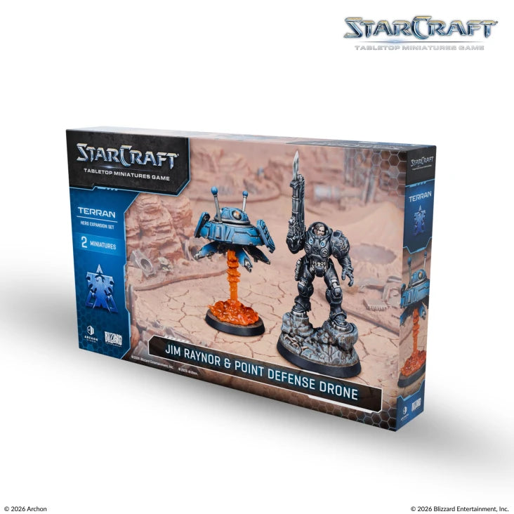 [PRE ORDER] StarCraft® Jim Raynor & Point Defense Drone