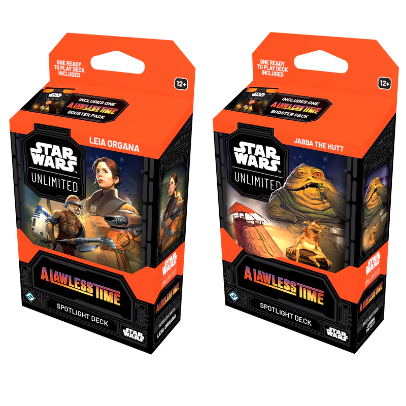 Star Wars Unlimited: A Lawless Time: Spotlight Both Decks (Leia Organa & Jabba The Hutt)