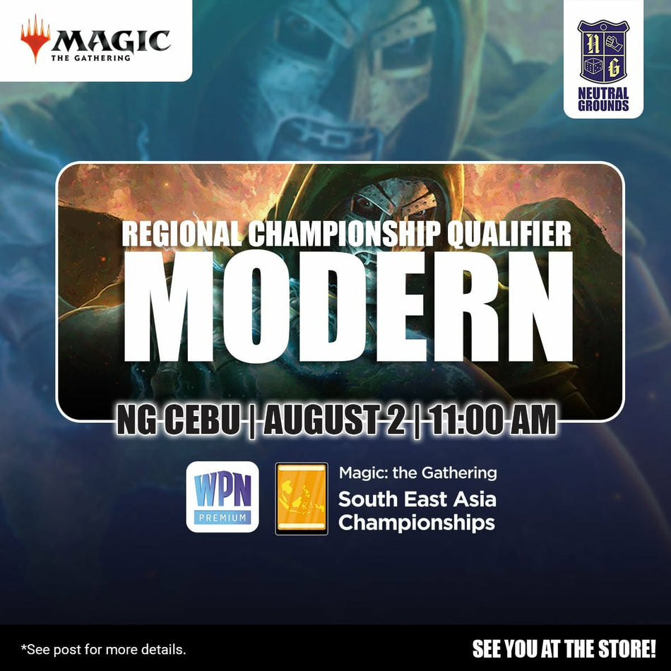 MTG Magic: the Gathering RCQ Modern NG Cebu August 2 (OP)