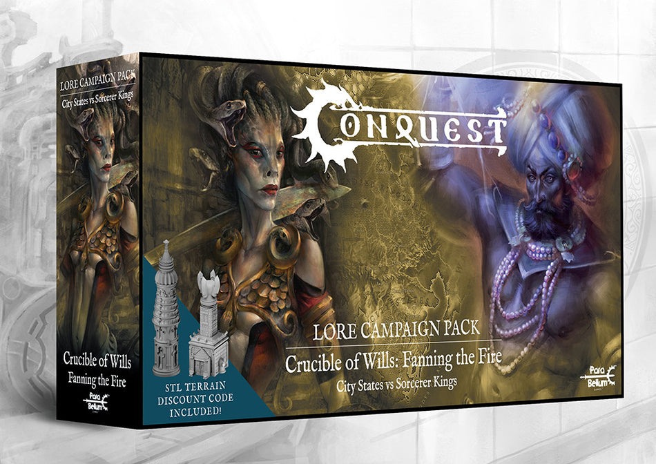 [PRE ORDER] Conquest - Lore Campaign Pack - Crucible of Wills: Fanning the Fire