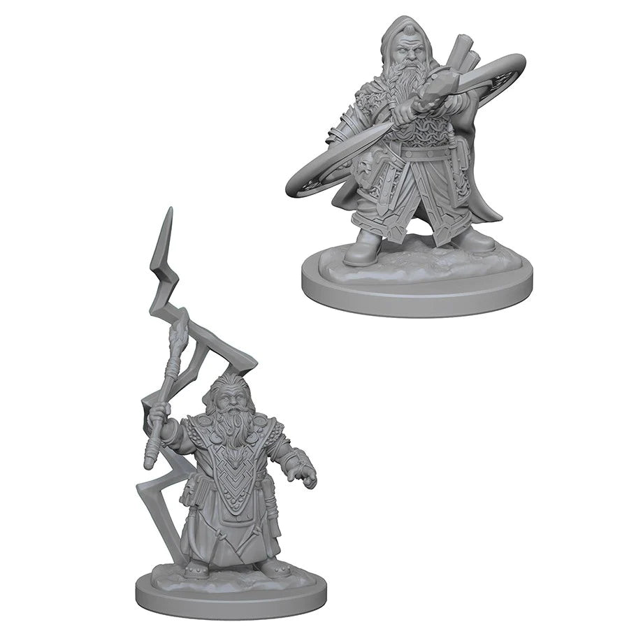 Pathfinder Deep Cuts Unpainted Miniatures: Dwarf Male Sorcerer (Painted)