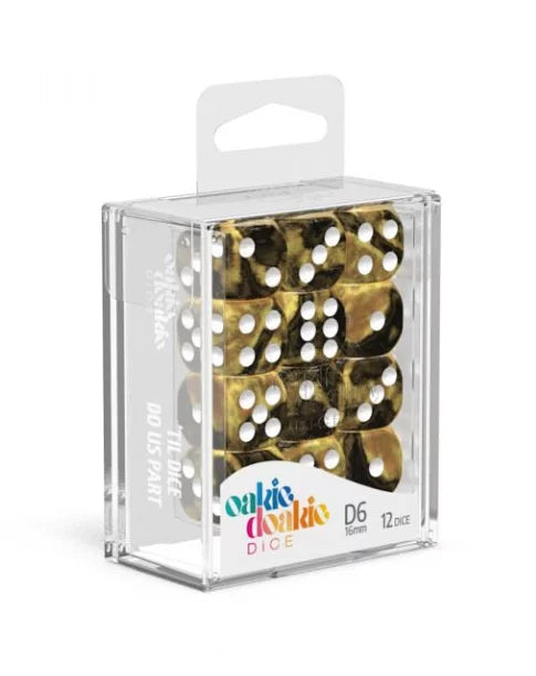 Oakie Doakie Dice D6 Dice 12mm Gemidice - Hornet (36)