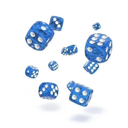 Oakie Doakie Dice D6 Dice 12mm Speckled - Blue (36)