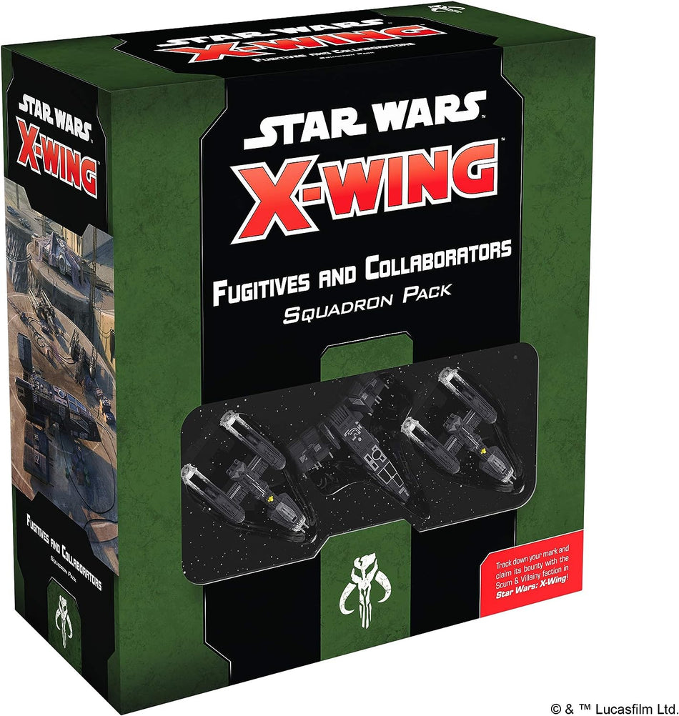 Star Wars X-Wing Fugutives And Collaborators Squadron Pack