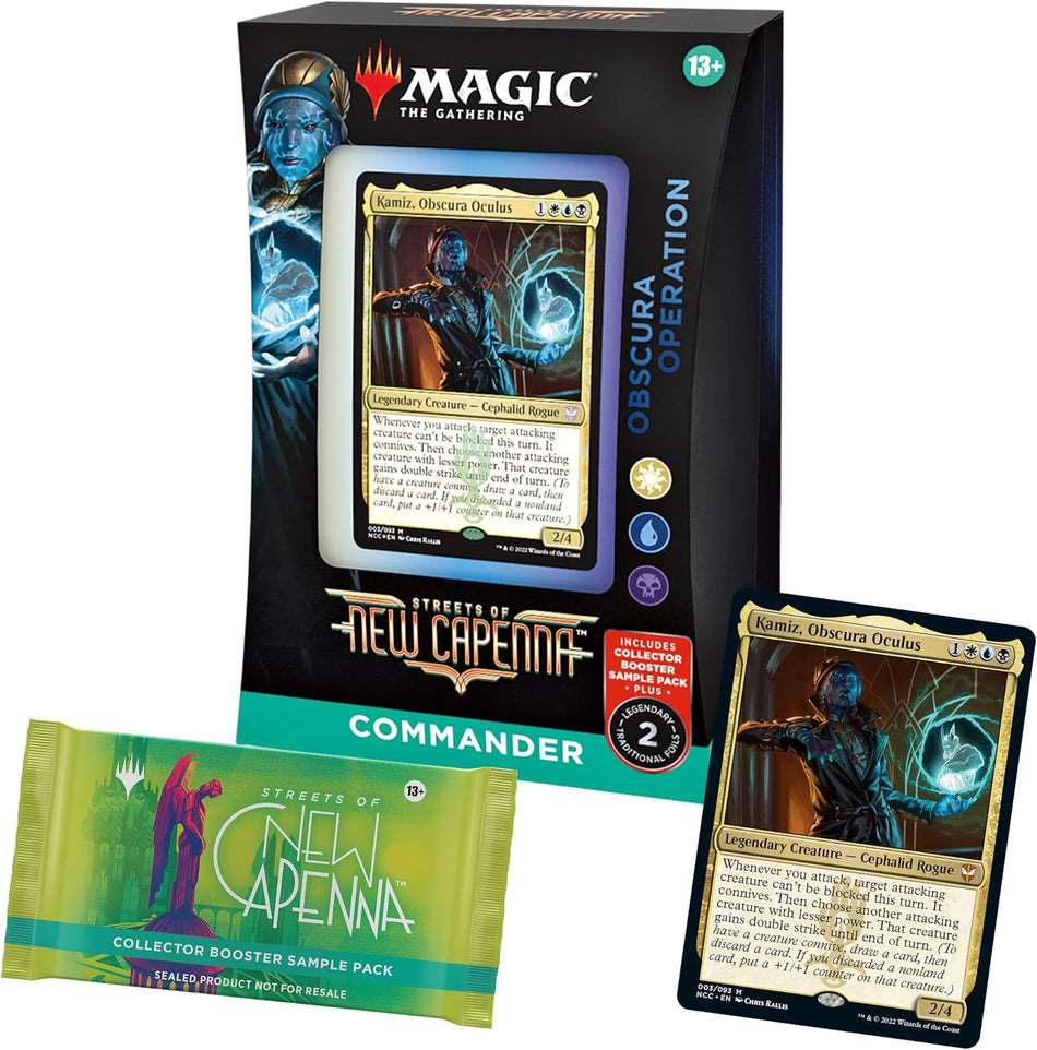 Magic: The Gathering -  Streets of New Capenna - Commander SD1 Obscura Operation [EN]