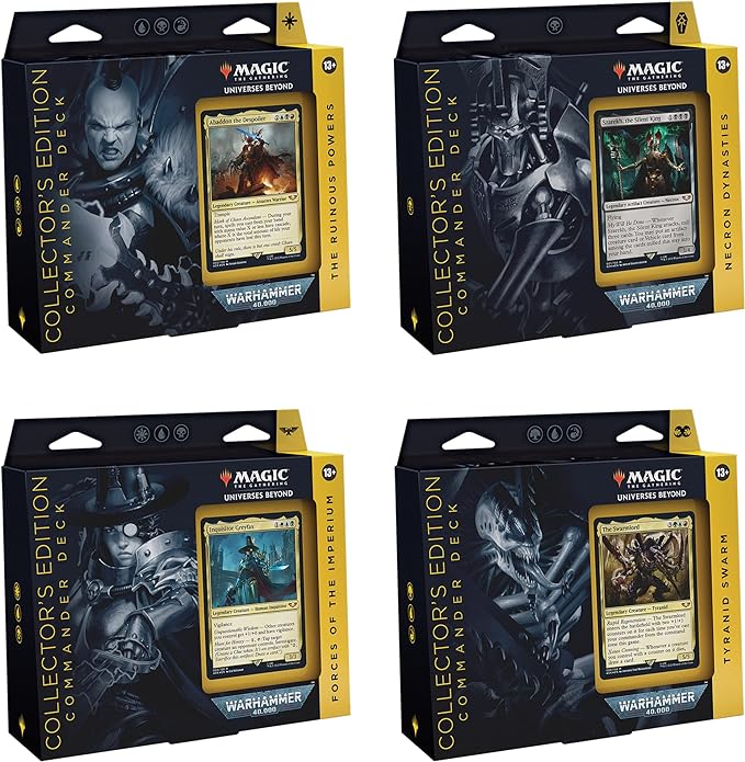 Magic: The Gathering - Warhammer 40,000 Commander Deck Collector's Edition Set