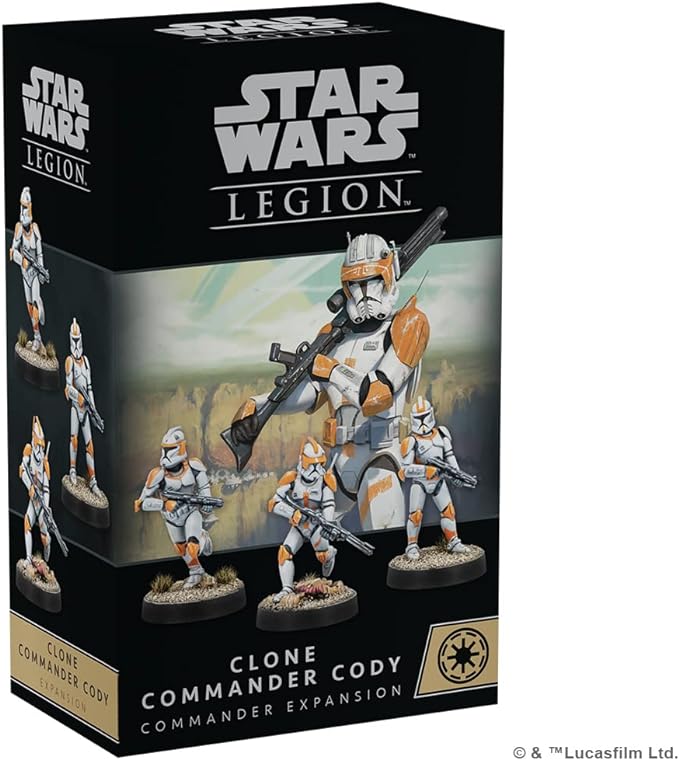 Star Wars Legion Clone Commander Cody Commander Expansion