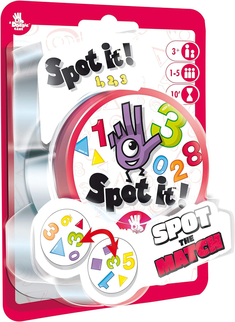 Spot it: Numbers and Shapes (Tin)