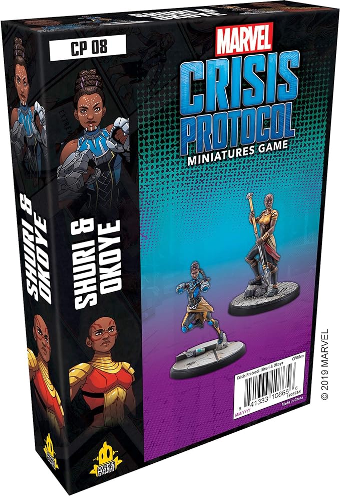 Marvel Crisis Protocol Shuri & Okoye Character Pack