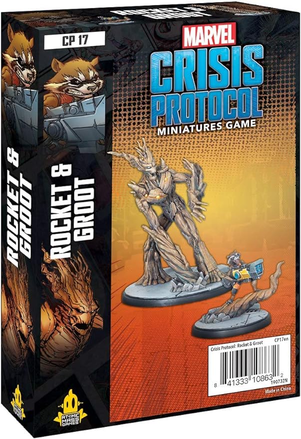 Marvel Crisis Protocol Rocket & Groot Character Pack