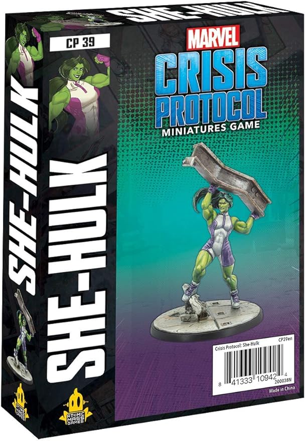 Marvel Crisis Protocol She-Hulk Character Pack