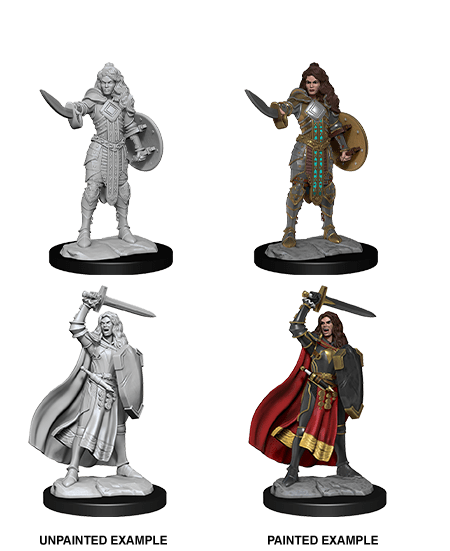 Pathfinder Deep Cuts Unpainted Miniatures: Human Female Bard