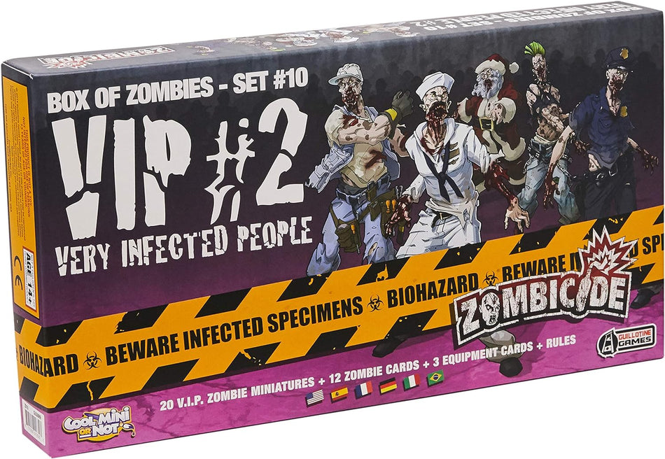 Zombicide - Box of Zombies set 10 VIP No. 2 Very Infected People