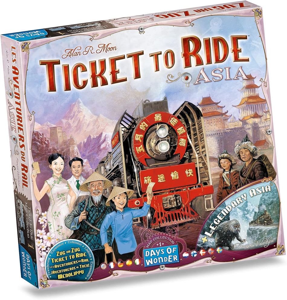 Ticket to Ride: Asia Map Collection